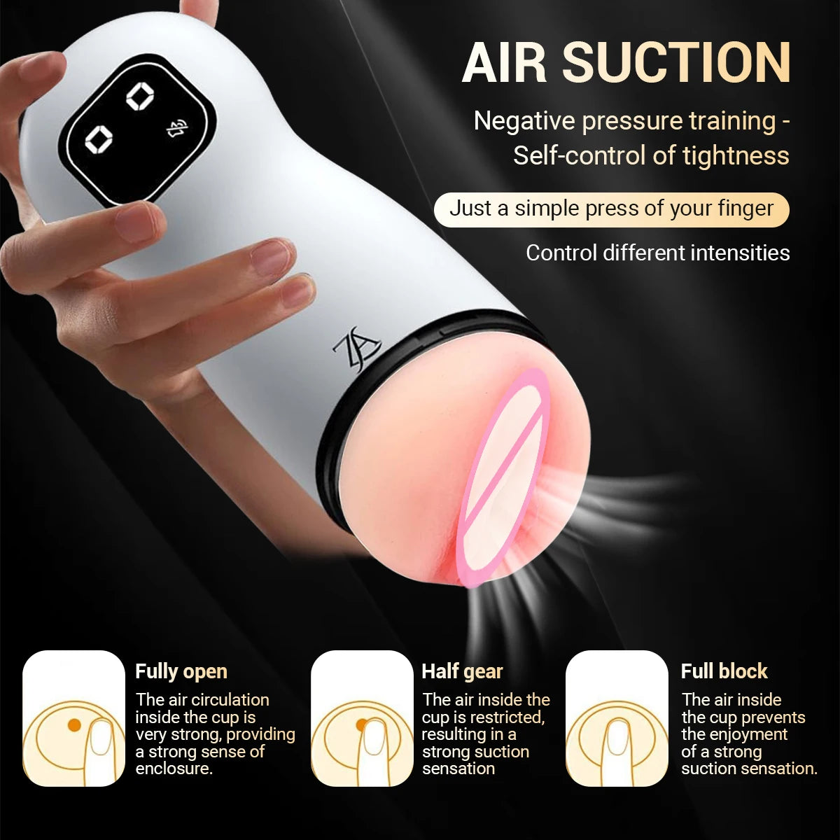 Adult Sex Toy For Men Male Masturbator Penis Trainer Suction Cup Men's Masturbation Cup Simulation Texture Vagina Machine