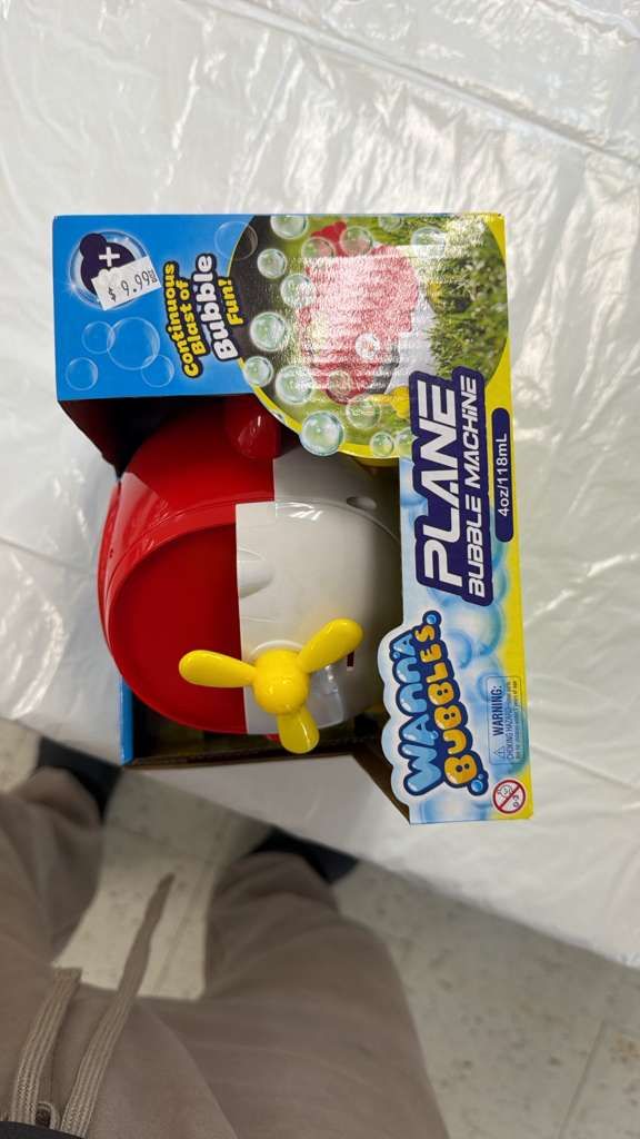 Wanna Bubbles Plane Bubble Machine
