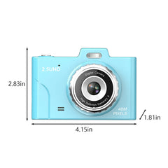 Digital Cameras 2.8-Inch 4800W High-Definition Large Screen 8X Digital Zoom Capables of Taking Photos Small Digital Motion Cameras Holiday Savings Gifts