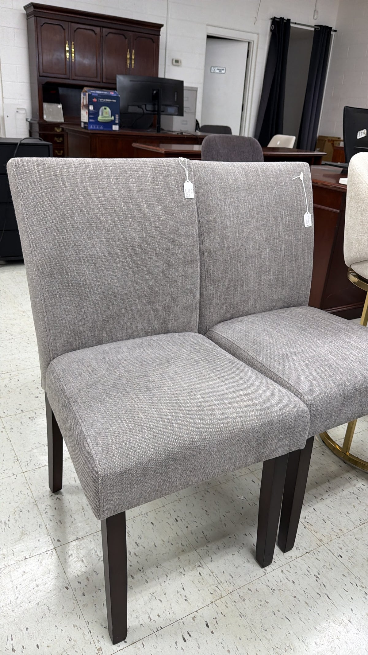 Modern Fabric Dining Chair