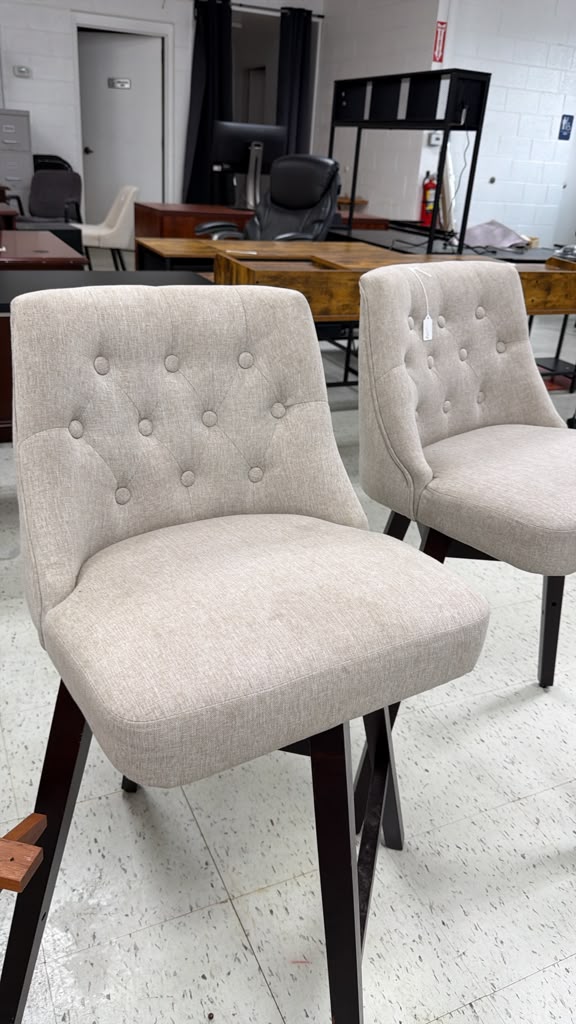 Modern Beige Upholstered Chairs