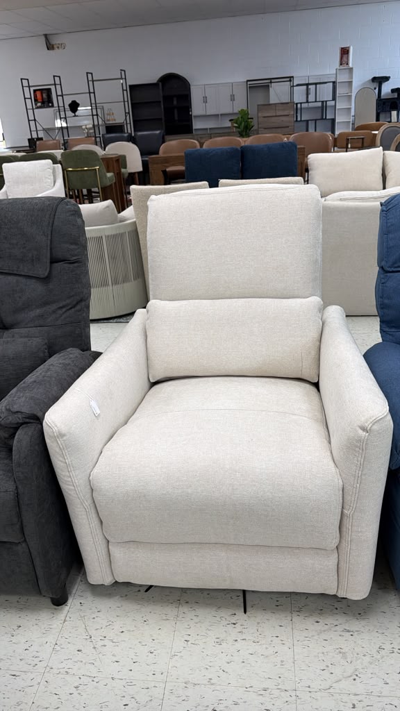 Comfort Beige Recliner Chair